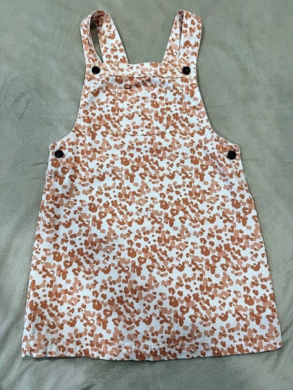 Cupcakes and Cashmere Animal Print Overall Dress